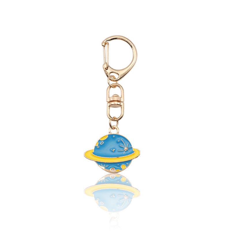 Wholesale Alloy Dripping Oil Astronaut Keychain
